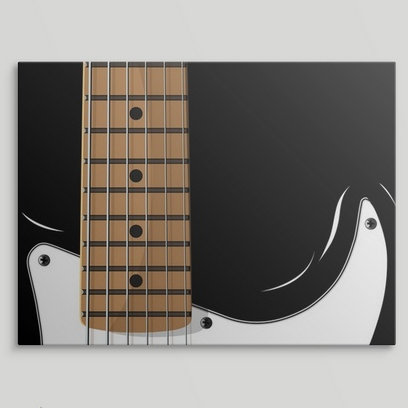 «Electric Guitare» par Francy, impression, H 12 po x l 16 po x P 1,5 po, Toile