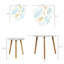 Ensemble de 2 tables basses gigognes Triangle