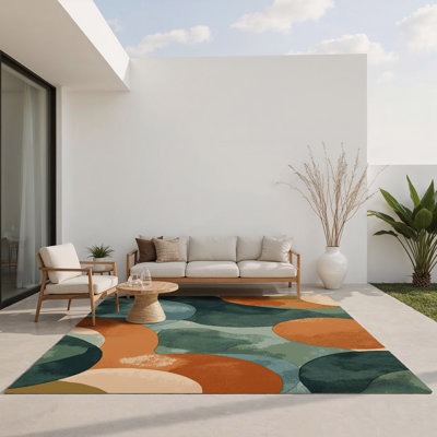 Tapis intérieur et extérieur Sunset Canopy