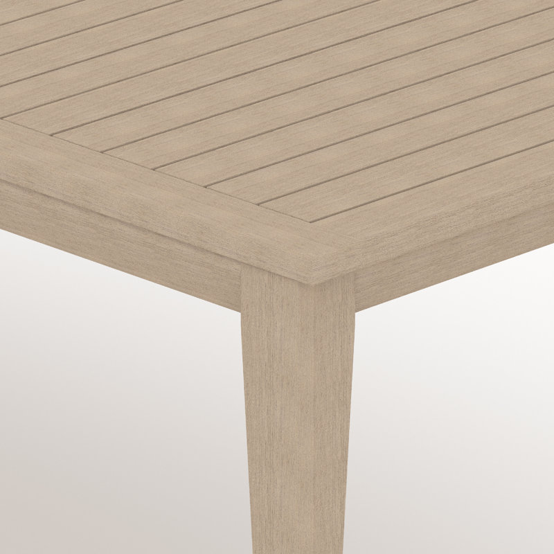 Table de salle à manger Ceak, Brun délavé