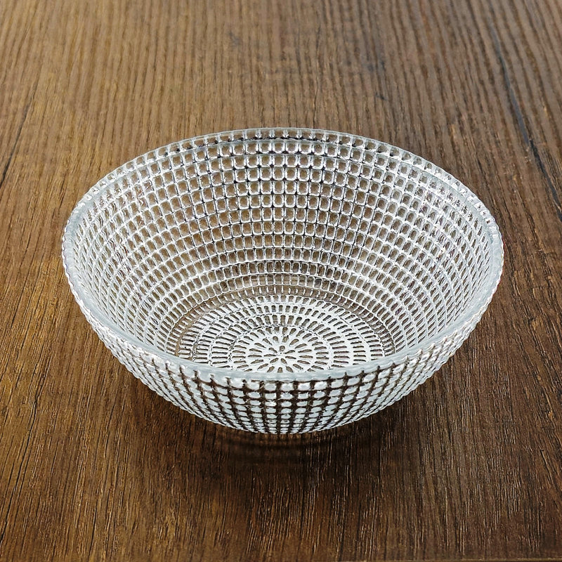 Ensemble de 4 bols en verre doré Pyle, Argent
