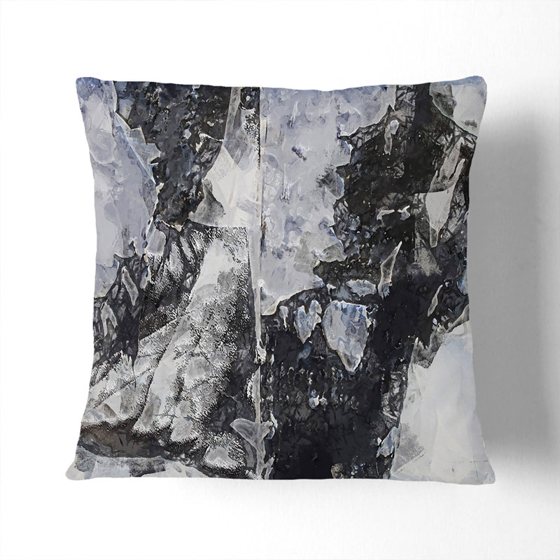 Square Throw Cushion, Stone, 55cm H x 55cm W x 20cm D