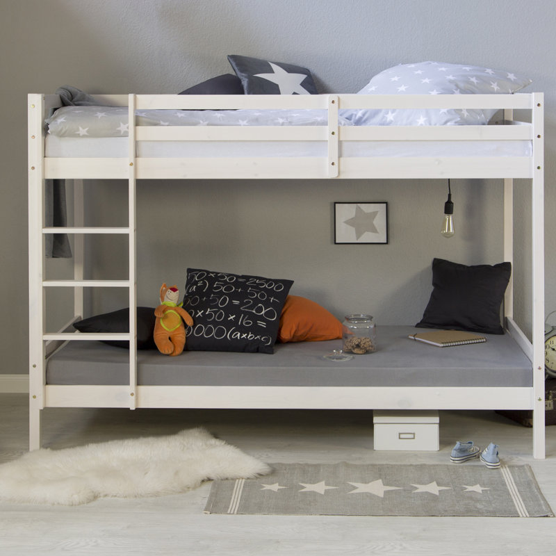 Fern Rock Single 90 X 200Cm) Solid Wood Bunk Bed