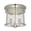 Dishman Glass Semi Flush Mount