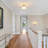 Siahna 1-Light Gold Chandelier, Crystal Semi Flush Mount, French Country Pendant Lights with Crystal Shade for Bedroom Living Room Foyer