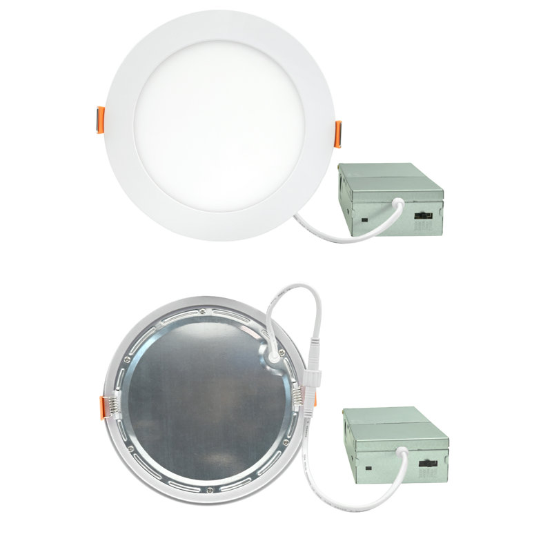 Ensemble de 24 lumières encastrées à DEL de 4 po à DEL 5CCT