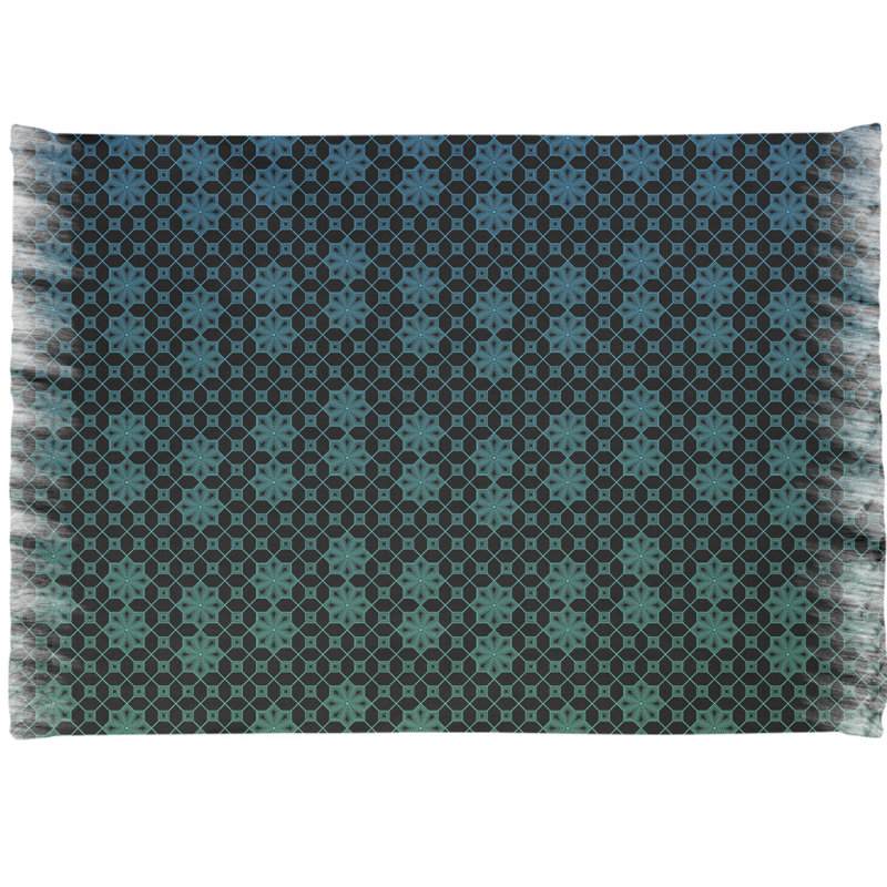 Tapis noir/vert à treillis dégradé Mcguigan, Oui