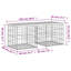 Aleida Steel Outdoor Bench-955263248-955263263