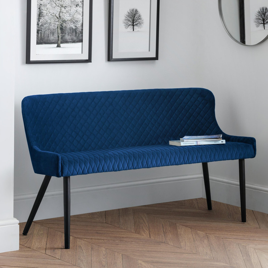 Wynnfield Velvet Upholstered Bench