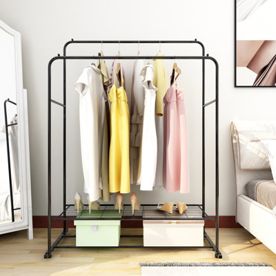 17 Stories Haydon 43.30'' Metal Clothing Rack & Reviews | Wayfair