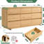 Commode de ferme 57 po, commode naturelle-484545894