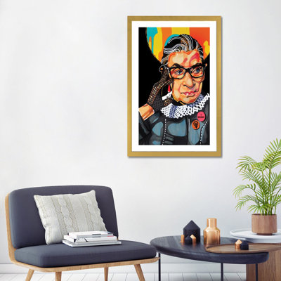 Ruth Bader Ginsburg - impression d'art graphique