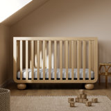 Amalfi Deluxe 5-In-1 Convertible Crib With Bonus Toddler Guardrail