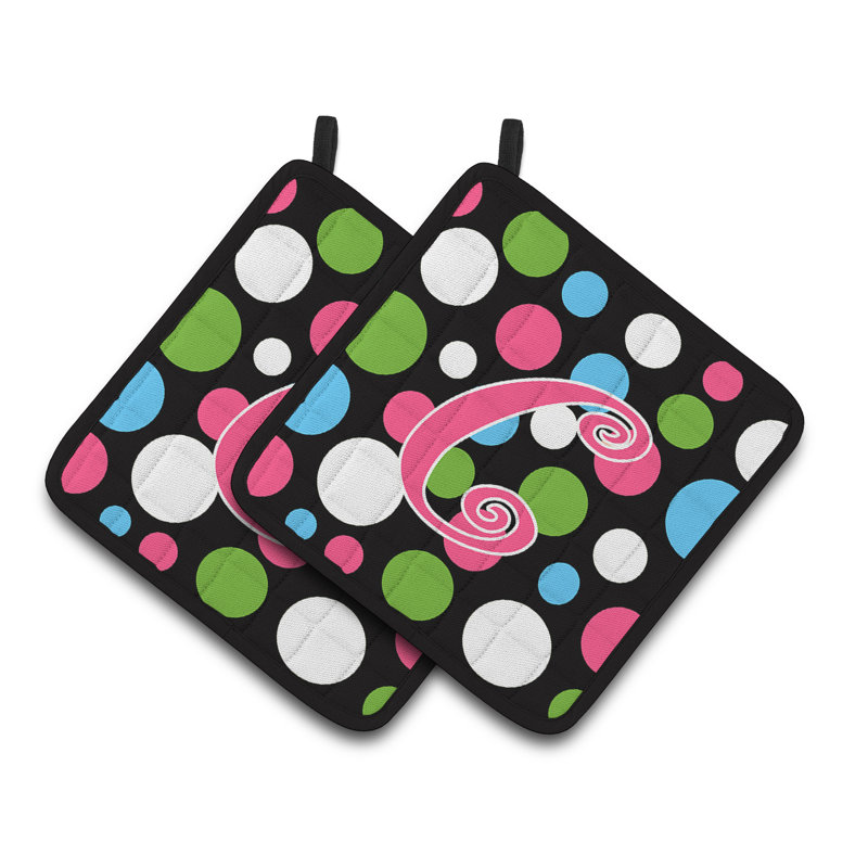 Cuisinier poignée Polka Dots, C