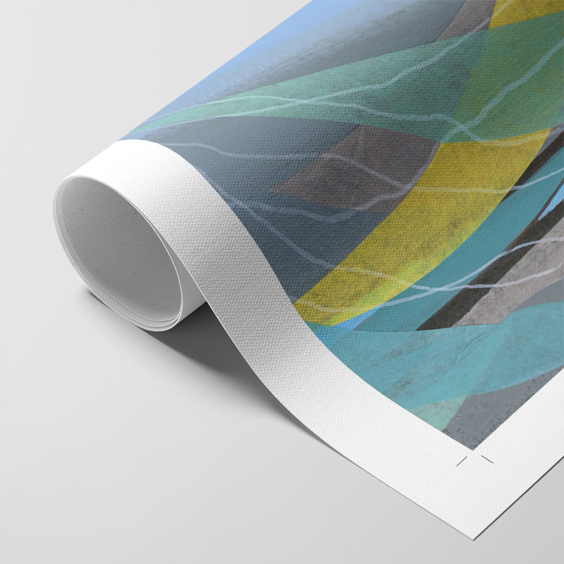 Circulation Flow I - Impression sur toile seulement - NON-CADRE, H 18 po x l 12 po