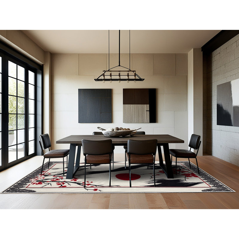Falling Grace Rug, Rectangle 2' x 3'