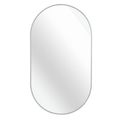 20 X 28 Inch Metal Oval  Mirror