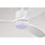 Ventilateur de plafond en bois massif et métal avec éclairage DEL Yerma-910624647