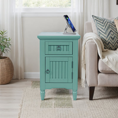 Table de bout Pearce Modern Farmhouse