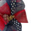 Couronne patriotique ancre nautique