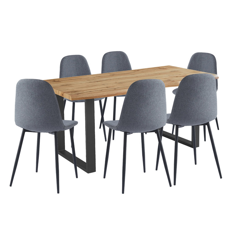 Noni 6 - Person Dining Set