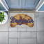 Paillasson Bonjour Croisé au four, design par Lil 'Rue, 18 po x 30 po-120689520