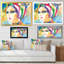 Portrait d'un mannequin élégant - décoration murale sur toile Glam-1298555896-1298555901
