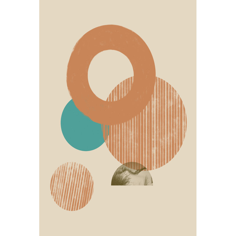 Coastal Medallions II by Jacob Green - Wrapped Canvas Print, 30cm H x 20cm W
