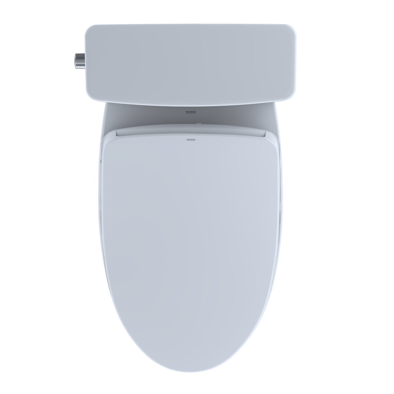Drake® Dual-Flush Elongated Two-Piece toilet (Seat Included), 10"