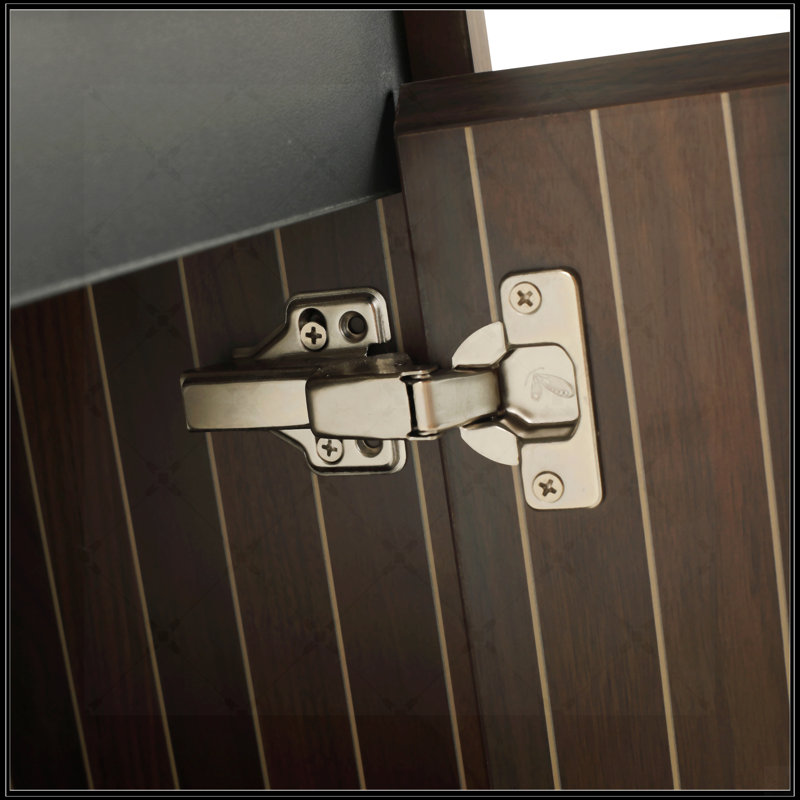 Armoire de salle de bain 30 pouces avec lavabo, portes à fermeture douce et conception flottante pour petits espaces