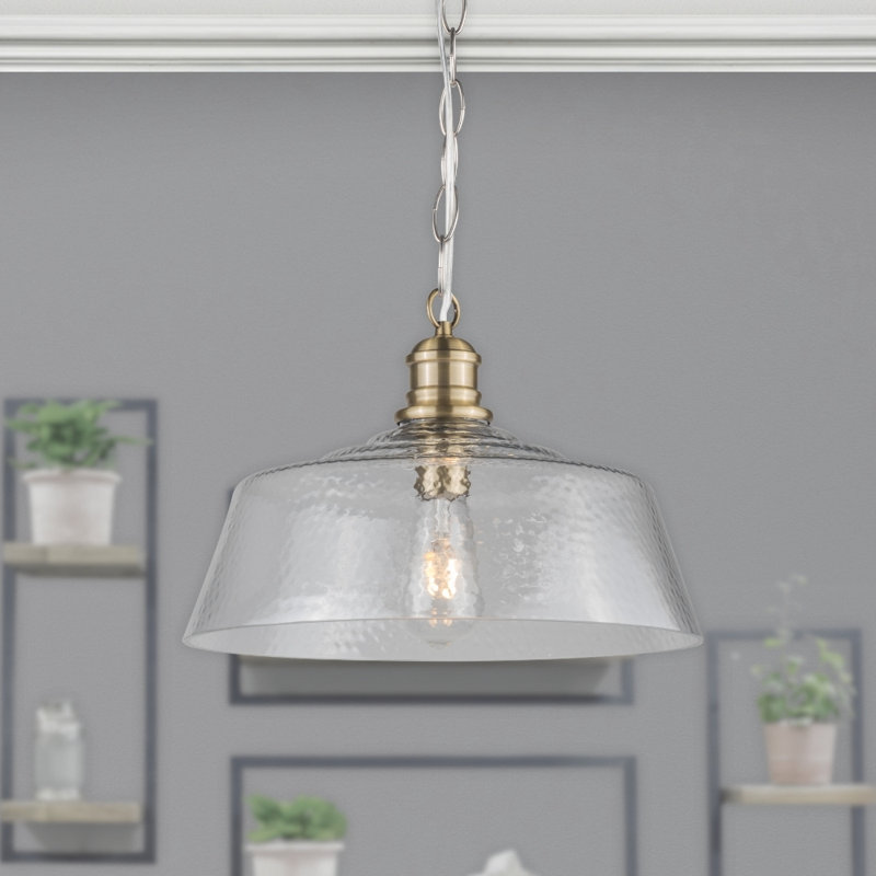 Colefax 1 - Light Bowl Pendant, Antique Brass