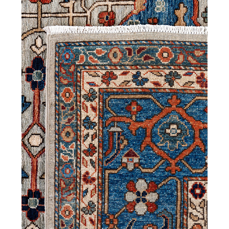 Serapi One-of-a-Kind 8' 1" X 9' 11" Hand Knotted Area Rug