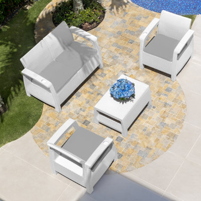 Conversation Set with Luxury Cushions