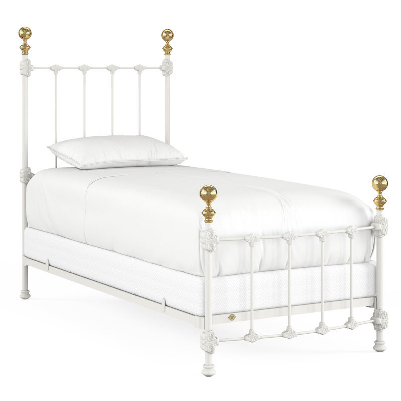 151 lit Palatial | Norme complète, Blanc mat, Lit simple