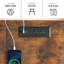Table de bar avec station de charge