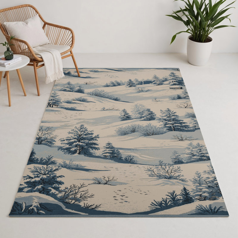 Tapis beige français d'intérieur et d'extérieur, Rectangulaire 3 pi x 5 pi