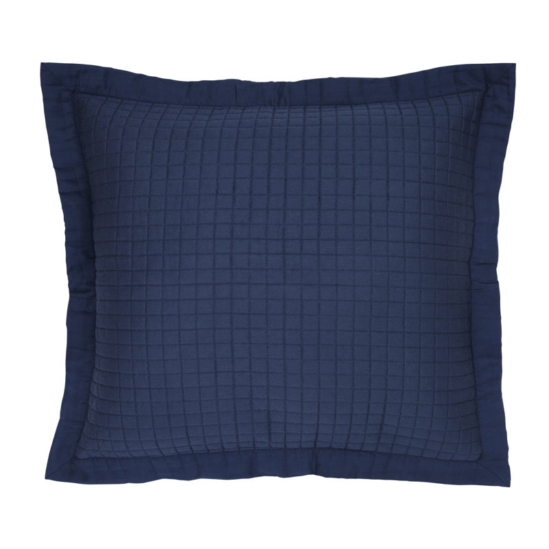 Lorelei Pillowsham Powder Blue 100% Cotton Square Oxford pillowcase