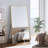 Lensa Rectangle Metal Full Length Wall Mirror with Embedded Bracket-1231707407-1231707400