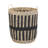 Household Essentials Grass, Paper, Metal Decorative Basket