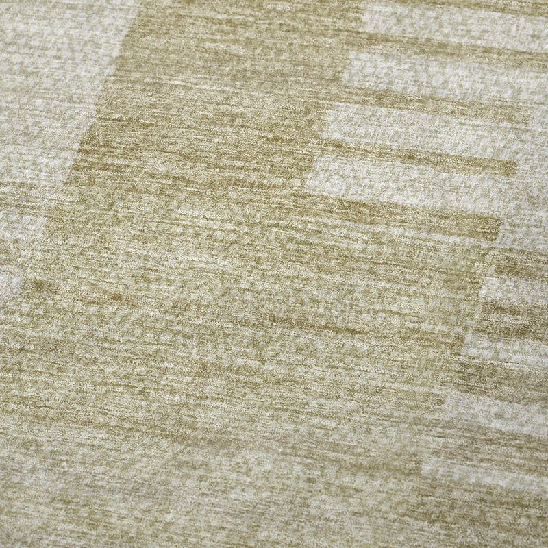 Jeté rayé Addison Sherpa ASB686, Beige