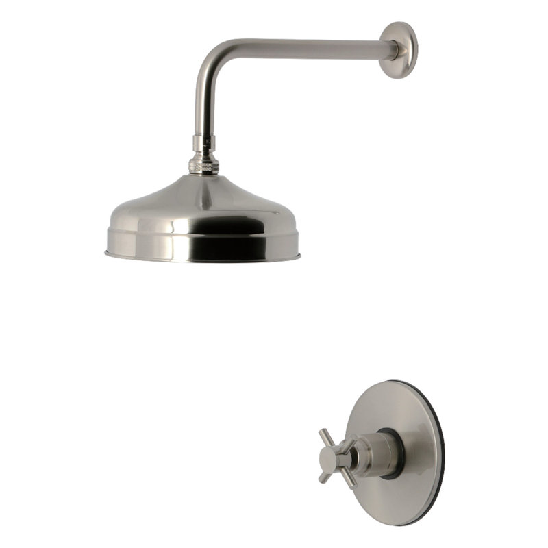 Robinet de douche à pression équilibrée à une poignée Kingston Concord, Chrome poli