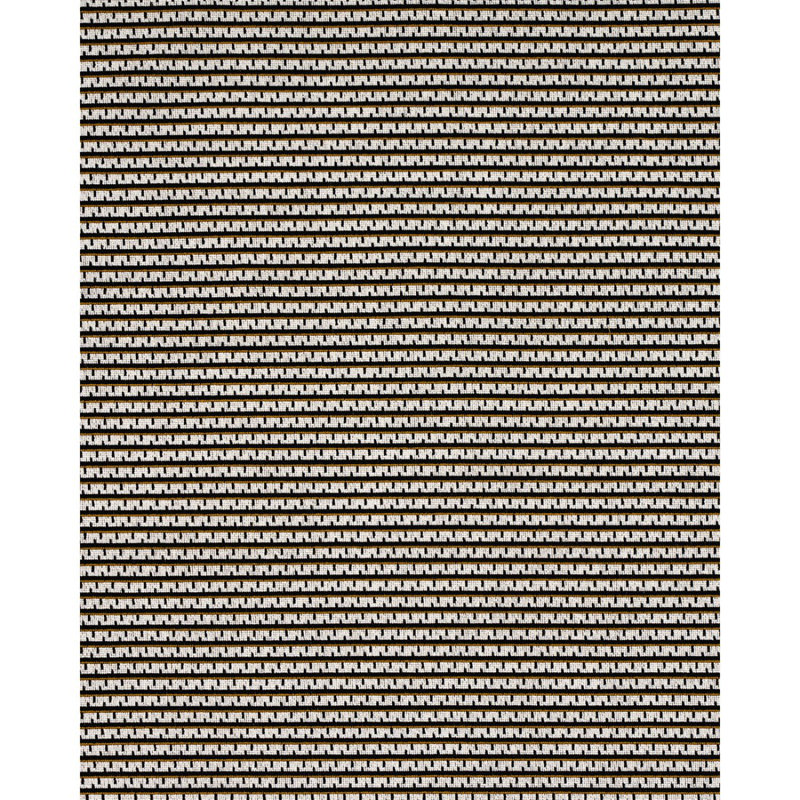 Tissu Struktur Épinglé brun Schumacher x Stephanie, Pierre de lune