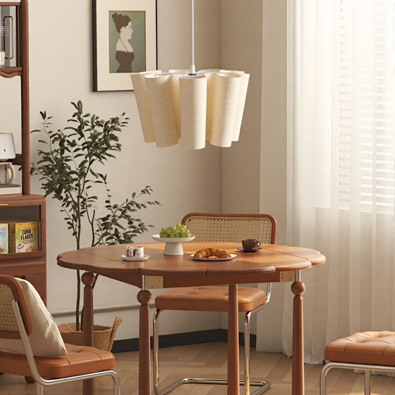 Hommel Light Metal Drum Pendant - Elegant Lighting