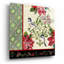«Chickadee Holiday 4» par Jean Plout, art mural en verre acrylique, 12 po x 12 po-1680333524