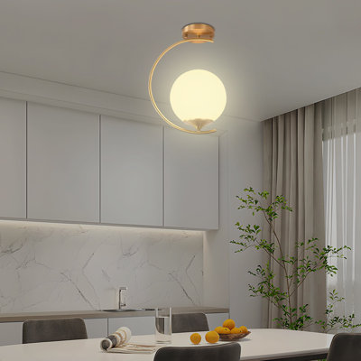Glass Flush Mount
