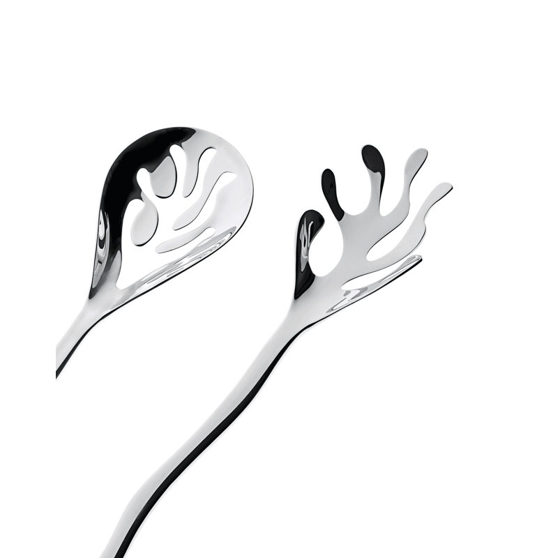 Mediterraneo Stainless Steel Salad Servers