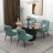 Elian Velvet Side Chair Dining Chair-799918219