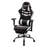 Inbox Zero Gustava Adjustable Reclining Ergonomic Faux Leather Swiveling PC & Racing Game Chair with Footrest-300416624