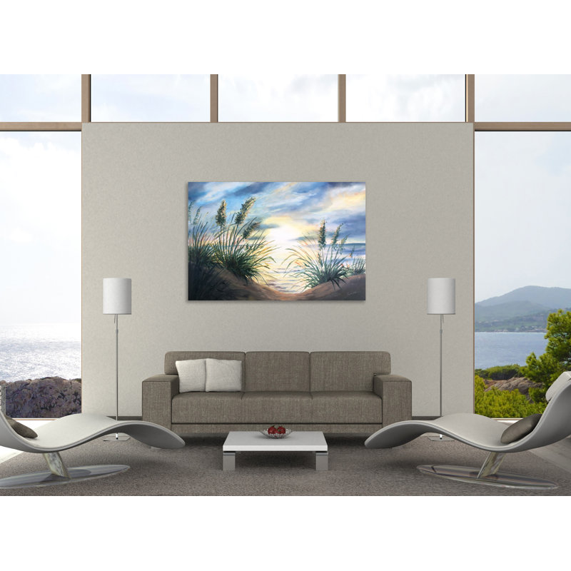 Coastal Sunrise - Impression sur toile tendue, H 10 po x l 15 po x P 1,5 po