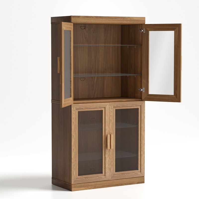 Armoire Jerrianna (ensemble de 2), Naturel